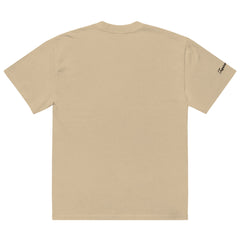 Oversized Tropical Seas Printed Faded T-shirt